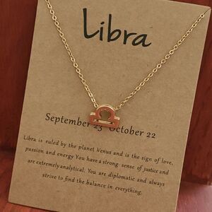 ♎️ Libra Zodiac Sign Constellation Necklace